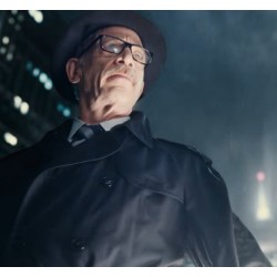J K Simmons Justice League Commissioner Gordon Coat